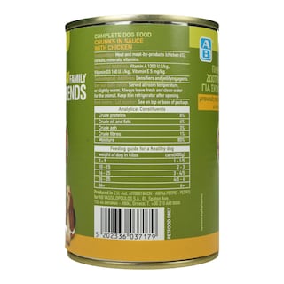 FAMILY FRIENDS | ΣΚΥΛΟΤΡΟΦΗ ΣΕ ΚΟΝΣΕΡΒΑ ΚΟΤΟΠΟΥΛΟ 400 GR