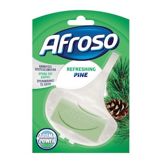 AFROSO | Καθαριστικό Block Τουαλέτας Refreshing Pine 40g