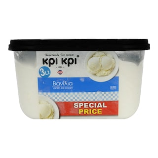 ΚΡΙ ΚΡΙ | Παγωτό Βανίλια 1.5kg