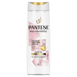 PANTENE | Σαμπουάν Γεμάτα & Μακριά Βιοτίνη Ροδόνερο 300ml