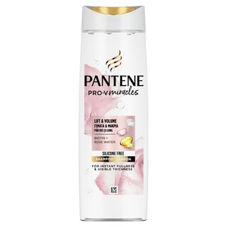 PANTENE | Σαμπουάν Γεμάτα & Μακριά Βιοτίνη Ροδόνερο 300ml