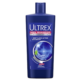 ULTREX | Σαμπουάν Deep Clean Action Menthol 610ml Έκπτωση 50%