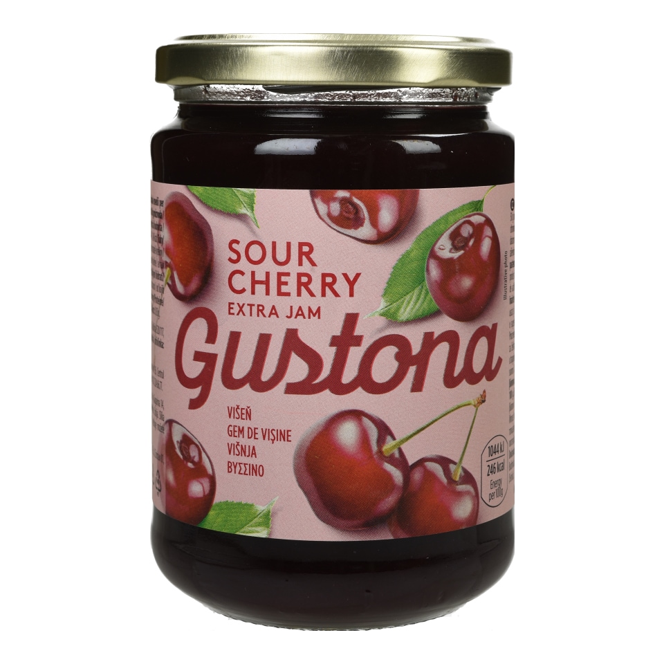 GUSTONA Μαρμελάδα Έξτρα Βύσσινο 450g