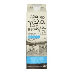 Φρέσκο Γάλα Θεσσαλίας 3,7% Λιπαρά 1 lt