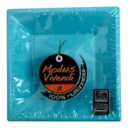 - | ΠΙΑΤΑ ΠΛΑΣΤΙΚΑ ΤΕΤΡΑΓΩΝΑ ΤΥΡΚΟΥΑΖ 18 CM 1 TEM