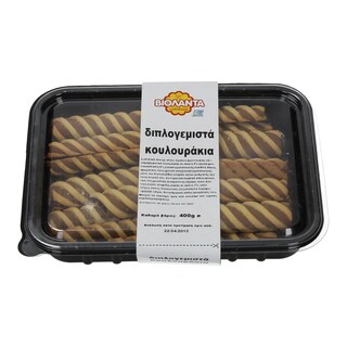 ΒΙΟΛΑΝΤΑ | ΚΟΥΛΟΥΡΙΑ ΓΛΥΚΑ ΔΙΠΛOΓΕΜIΣΤΑ ΣΟΚΟΛΑΤΑΣ 400 GR