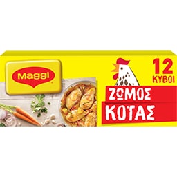 Κύβοι Ζωμού Κότας 6 Lt 12Τεμάχια 132gr