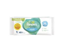 PAMPERS | Μωρομάντηλα Harmonie Aqua 48 Τεμάχια