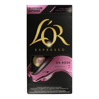 LOR | ΚΑΨΟΥΛΕΣ ΕΣΠΡΕΣΟ ROSE 10 X 5. 2 GR