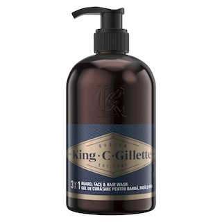 GILLETTE | KING C | Gel Καθαρισμού King C Beard & Face 350ml