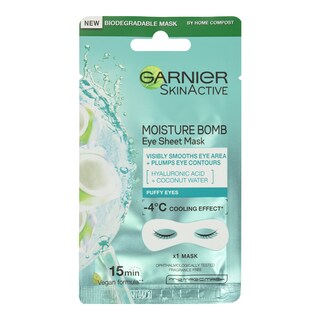 GARNIER | Υφασμάτινη Μάσκα Μάσκα Ματιών Moisture Bomb 6g