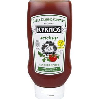 ΚΥΚΝΟΣ | Κέτσαπ Απλή Top Down 560g Έκπτωση 0.70Ε