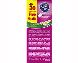 EVERY DAY | PANTYLINER EXTRA DRY NORMAL ECOΝΟΜΥ 60PCS 40+20PCS