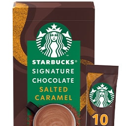 STARBUCKS | Ρόφημα Σοκολάτας Signature Chocolate Salted Caramel 10x22g
