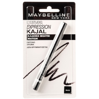 MAYBELLINE | Μολύβι Ματιών Black  1 τεμάχιο
