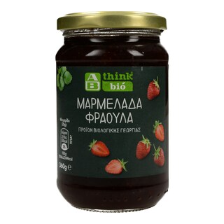 ΑΒ THINK BIO | ΜΑΡΜΕΛΑΔΑ ΦΡΑΟΥΛΑ ΒΙΟΛΟΓΙΚΗ 360 GR
