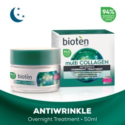 BIOTEN | Κρέμα Νύχτας Multi Collagen Αντιρυτιδική 50ml