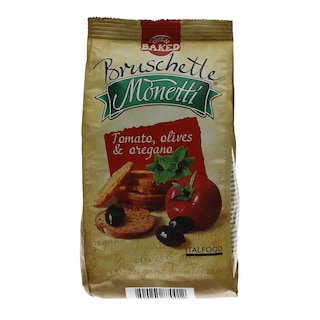 MONETTI | ΠΑΞΙΜΑΔΑΚΙΑ ΝΤΟΜΑΤΑ ΡΙΓΑΝΗ ΚΑΙ ΕΛΙΑ 70 GR