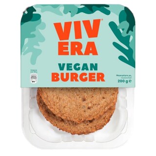 VIVERA | Vegan Burger Παρασκεύασμα Πρωτείνης 200g