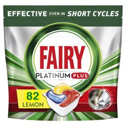 Κάψουλες Πλυντηρίου Πιάτων Platinum Plus Λεμόνι 41+41 Τεμάχια Δώρο