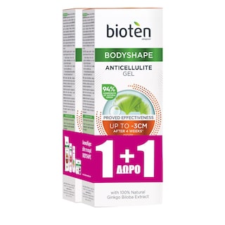 BIOTEN | Gel Αντικυτταριτιδικό Bodyshape 200ml 1+1 Δώρο