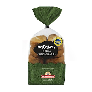 ΚΑΡΑΜΟΛΕΓΚΟΣ | Παξαμάς Κρίθινος Κρητικός ΠΓΕ 600g