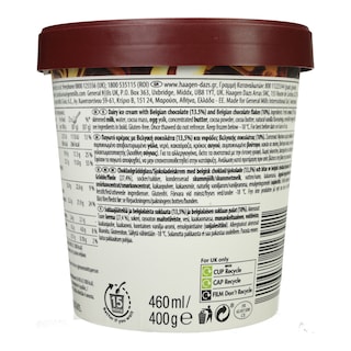HAAGEN DAZS | Παγωτό Βέλγικη Σοκολάτα 400g