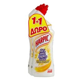HARPIC | Υγρό Καθαριστικό Λεκάνης Ενεργό Χλώριο 750ml 1+1 Δώρο