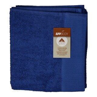 APP | APPBODY EGYPTIAN FACE TOW.50X90 BLUE Προσώπου Βαμβακερή Μπλε