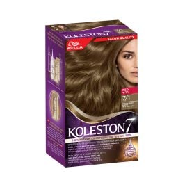 KOLESTON | Hair Dye 7/1 Medium Ash Blonde 1 Piece