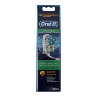 ORAL B | ΑΝΤΑΛΛΑΚΤΙΚΗ ΟΔΟΝΤΟΒΟΥΡΤΣΑ DUAL CLEAN 1 ΤΕΜ