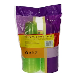 - | ΠΟΤΗΡΙΑ ΠΛΑΣΤΙΚΑ ΧΡΩΜΑΤΙΣΤΑ ΔΙΑΦΑΝΑ 290 ML