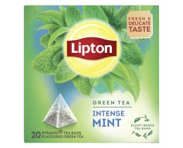 LIPTON | Τσάι Πράσινο Spingy Mint Πυραμίδα 20x1.4g