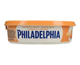 PHILADELPHIA | Τυρί Κρέμα Φρέσκο Σολομός 185gr