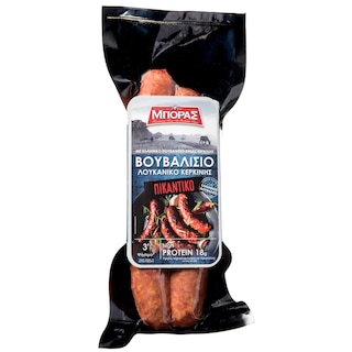 ΜΠΟΡΑΣ | SAUSAGES SPICY 250 GR