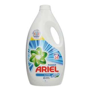 ARIEL | Υγρό Πλυντηρίου Ρούχων Alpine 54 Μεζούρες