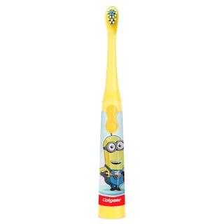 COLGATE | Οδοντόβουρτσα Μπαταρίας Παιδική Minions Πολύ Μαλακή 1 Τεμάχιο