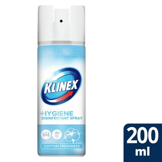 KLINEX | KLINEX SPRAY HYGIENE COTTON 200ML
