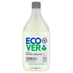ECOVER | Υγρό Πιάτων Zero Χωρίς Άρωμα 450ml