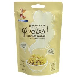 3Α | Ρεβύθια Χονδρά Έτοιμα Φυσικά 120gr