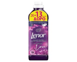 LENOR | Συμπυκνωμένο Μαλακτικό Amethyst & Floral Bouquet 26+13 Mεζούρες Δώρο