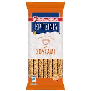 ΠΑΠΑΔΟΠΟΥΛΟΥ | Breadsticks Sesame 130g