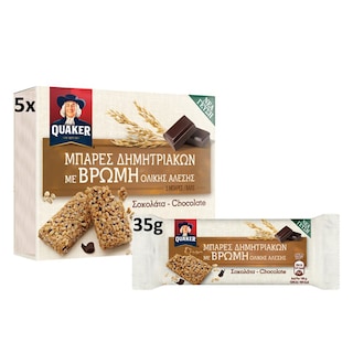 QUAKER | BARS CHOCOLATE 5 X 35 GR