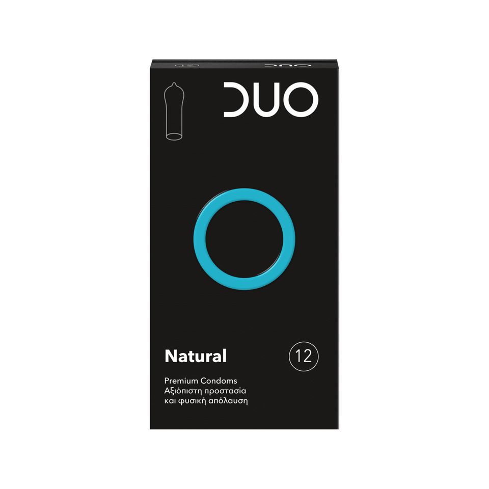 DUO Προφυλακτικά Natural 12 Τεμάχια