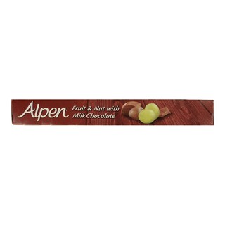 ALPEN | Μπάρες Δημητριακών Φρούτα Ξηροί Καρποί Σοκολάτα 5x29gr