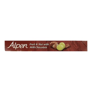 ALPEN | Μπάρες Δημητριακών Φρούτα Ξηροί Καρποί Σοκολάτα 5x29gr