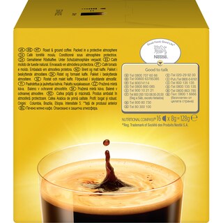 NESCAFE | DOLCE GUSTO | COFFEE FILTER GRANDE 16 Χ 8 GR