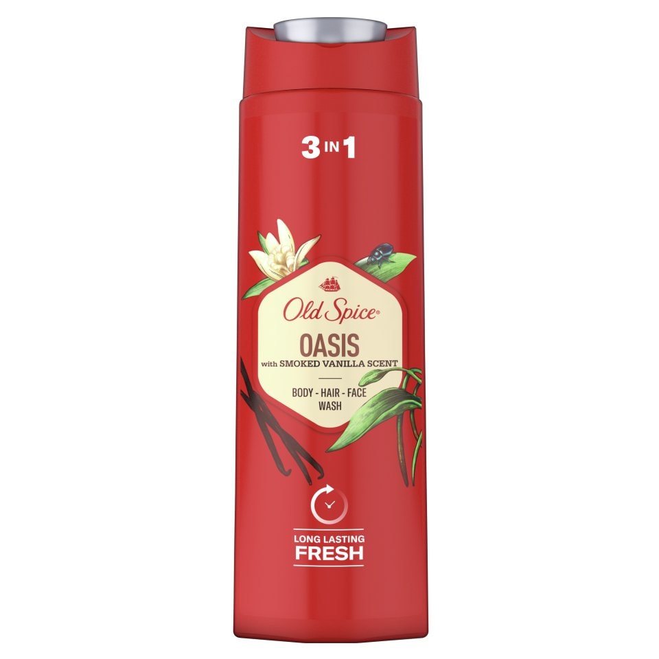 Αφρόλουτρο Oasis 3σε1 400ml