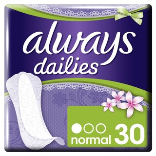ALWAYS | Σερβιετάκια Dailies Normal 30 Τεμάχια