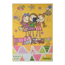 - | ΤΕΤΡΑΔΙΟ ΚΑΡΦ.FULANITOS 17X25 40Φ